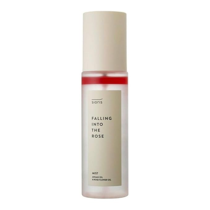 Falling Into The Rose Mist 3.38 Fl Oz 3in1 Multi-Care Mist Toner+Mist+Serum for Hydration & Oil Balance Certified by Cosmos Organic and Vegan Korean Skincare