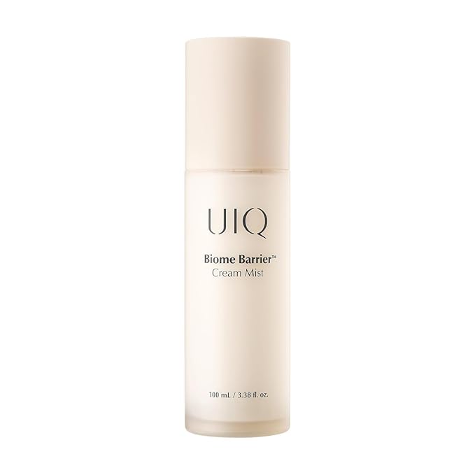 UIQ Biome Barrier Cream Mist - Facial Barrier Mist for Hydration & Skin Barrier Repair, Microbiome-Based Korean Skin Care, 3.38 fl oz