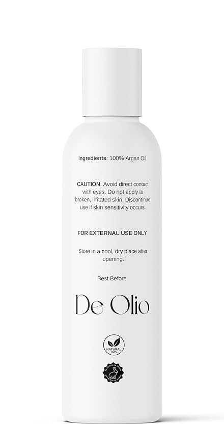 | Argan Oil of Morocco | 100% Pure & Natural Cold Pressed Argan Oil for Hair, Skin, Face | Refined Moroccan Hair Oil for Moisturizing & Straightening | 4fl. oz. (118 mL)