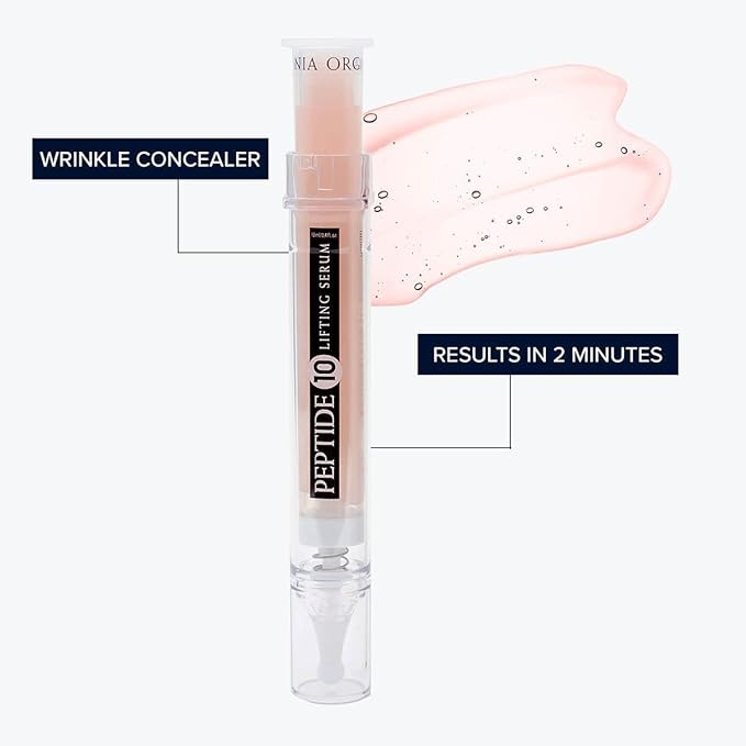 Peptide10 by Adonia Organics - Instant Wrinkle Concealer - Peptide 10 Instant Anti-Aging Serum
