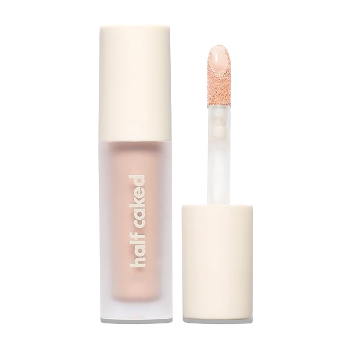 Half Caked Star Bright Liquid Under-Eye Brightener | creamy lightweight formula with light-medium coverage | 4.6ml / 0.16 fl oz (Eternal Sunshine)