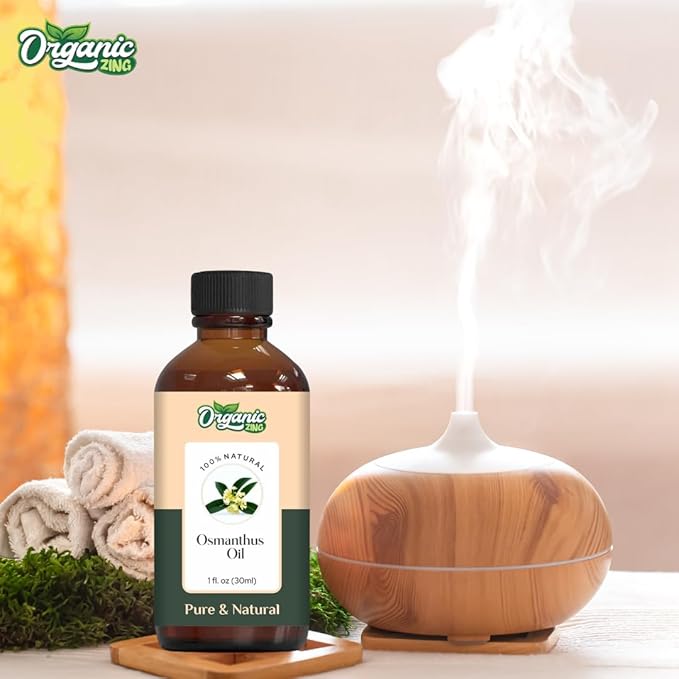 Osmanthus (Osmanthus fragrans) Oil | Pure & Natural Steam Distilled Essential Oil for Aroma, Diffusers & Skincare - 30ml/1.01fl oz