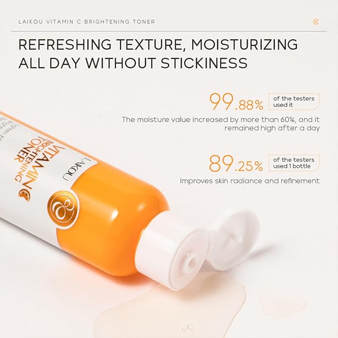 Vitamin C Skin Care Set For Teen Girls, 12 In 1 Vitamin C Birthday Gifts for WomensWith Toner,Cleanser,Toner,Cream,Eye Cream,Sunscreen, Skincare Set For Women 12PCS