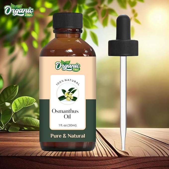 Osmanthus (Osmanthus fragrans) Oil | Pure & Natural Steam Distilled Essential Oil for Aroma, Diffusers & Skincare - 30ml/1.01fl oz