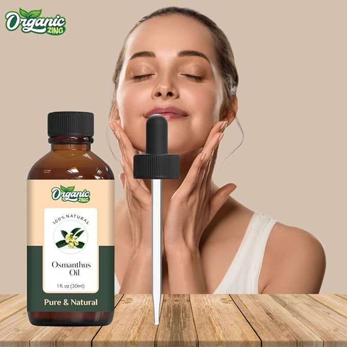 Osmanthus (Osmanthus fragrans) Oil | Pure & Natural Steam Distilled Essential Oil for Aroma, Diffusers & Skincare - 30ml/1.01fl oz