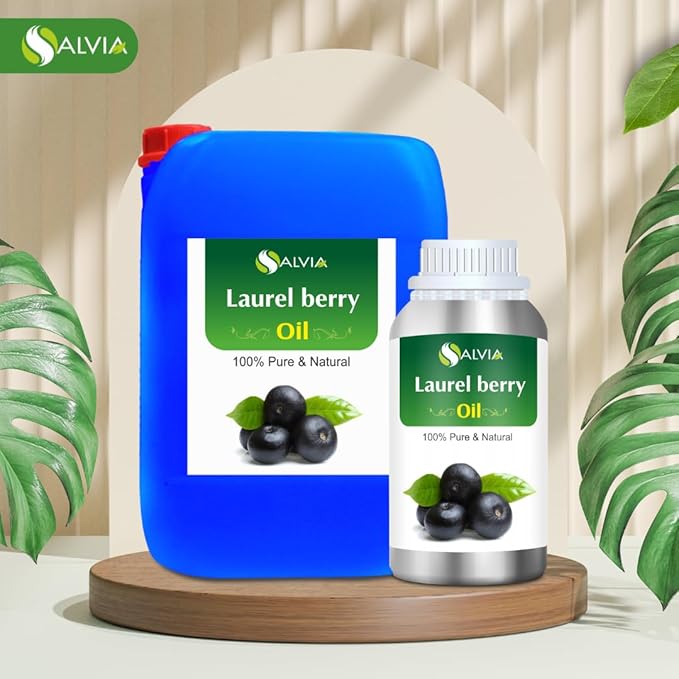 Laurel Berry Oil | Pure and Natural Essential Oil | Use for Hair Care, Skin Care | Used in Soap, Shampoo, Lotion, Serum| DIY Cosmetic Grade (16.90 Fl Oz (Pack of 1))