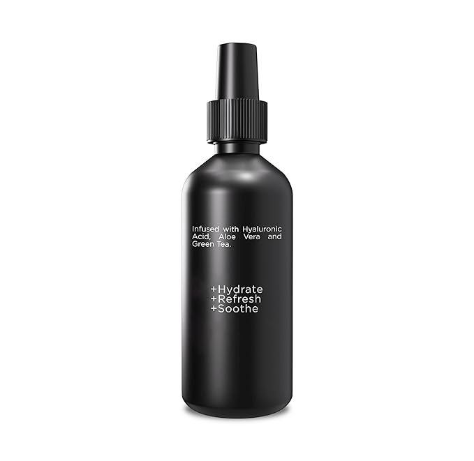Coconut Face Mist - Men’s Facial Spray - with Hyaluronic Acid, Aloe Vera & Green Tea - Refresh, Moisturize & Hydrate - Use Day & Night - Safe for All Skin Types - Vegan - 3.4oz - 3 Pack