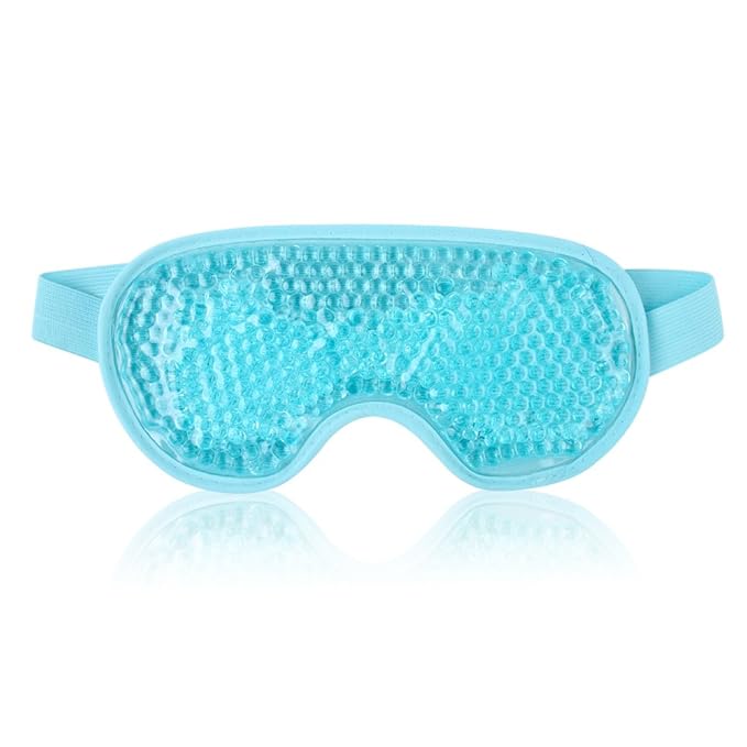 NEWGO Bundle of Cool Eye Mask and Foot Ice Pack