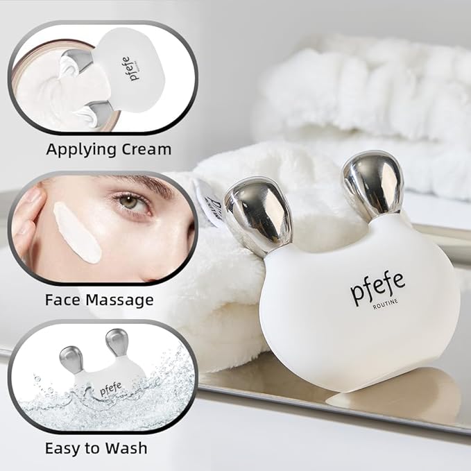 Stainless Steel Rabbit Gua Sha and Dolphin Facial Roller