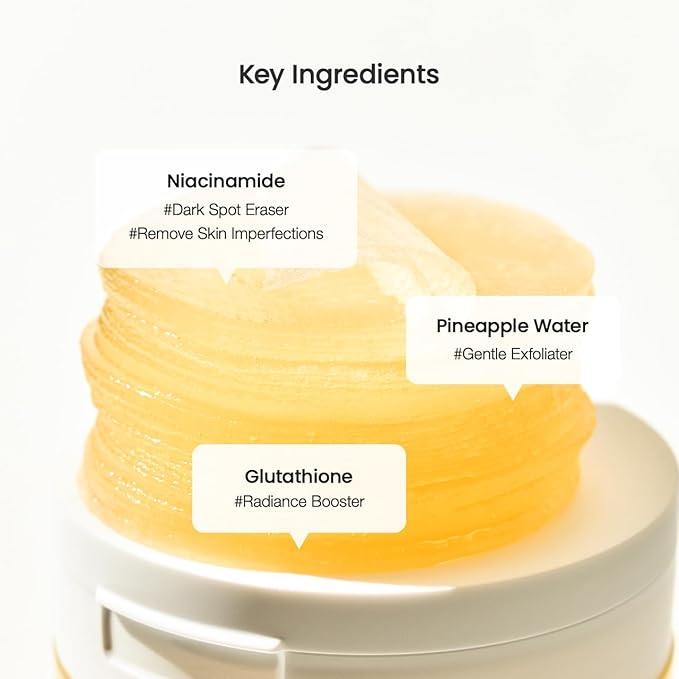 Biodance Vita Niacinamide Gel Toner Pads, Dark Spot Corrector, Evening Skin Tone, Hydrating for Sensitive Skin, Gentle Exfoliating Korean Toner Pads, 4.93 fl.oz.(140g)*60Pads