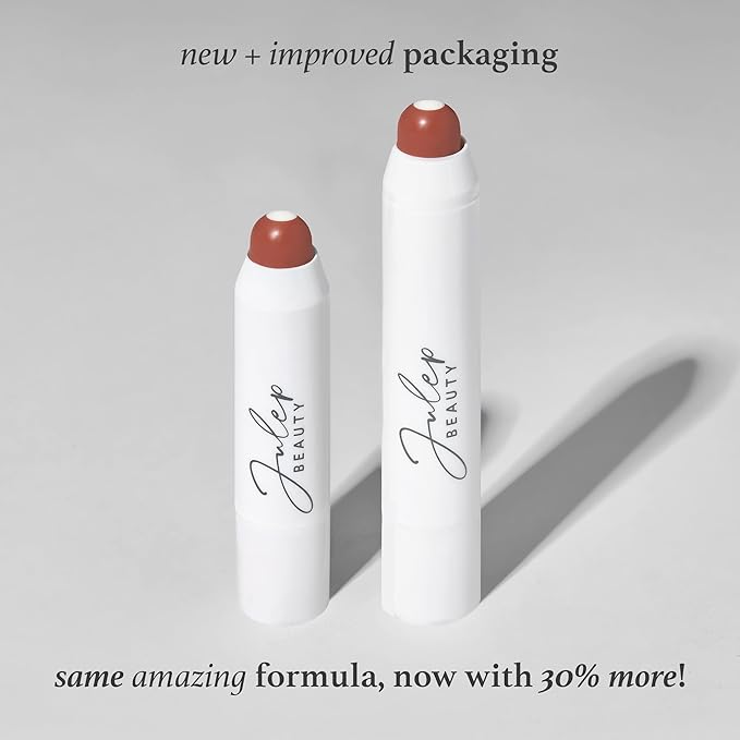 Julep It's Balm Tint of Color Lip Balm - Almond Nude | Hydrating Lip Color with Vitamin E Core | Natural Gloss Finish | Vegan & Cruelty-Free