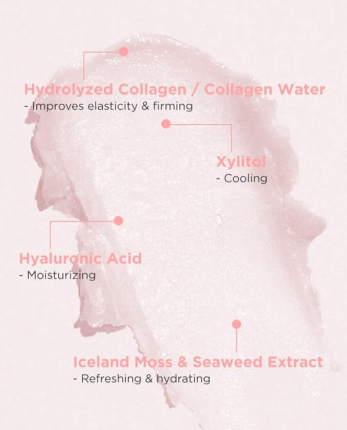 THESAEM Iceland Hydrating Collagen Eye Stick - Anti-wrinkle Moisturizing Eye Balm for Saggy Skin – Under Eye Treatment - Balm to Smooth Skin Texture - Rose Scent, 0.24oz 2 Pack