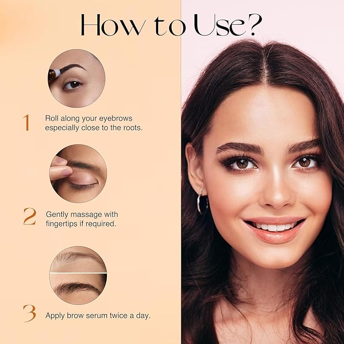 Nourish Mantra Eyebrow Growth Serum 10 ml and Advanced Hair Regrowth Serum 50ml
