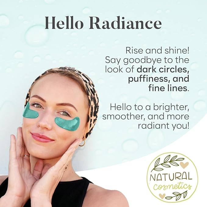 Aloe Vera Under Eye Patches (30 PAIRS), For Puffy Eyes and Dark Circles, Under Eye Mask with Hyaluronic Acid & Hydrolyzed Collagen, Deeply Hydrating Formula, Patch Yeux
