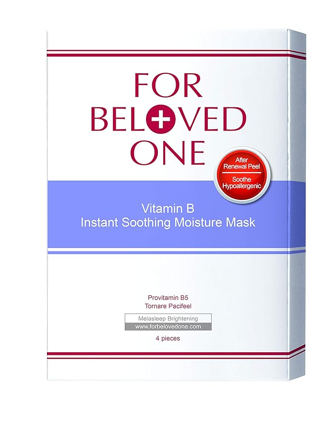 Vitamin B Instant Soothing Moisture Mask(Pack of 4)