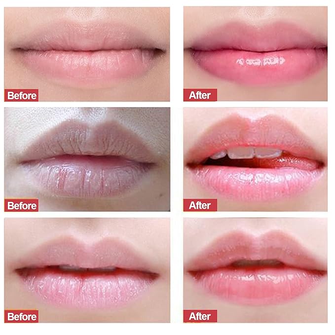 Strawberry Lip Scrub & Repair, Exfoliator & Moisturizer for Chapped, Dry and Flaky Lips