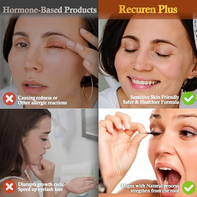 Premium Eyelash Growth Serum: Advanced Vegan Formula for Longer Thicker Lashes – Natural Safe Ingredients in 3ML