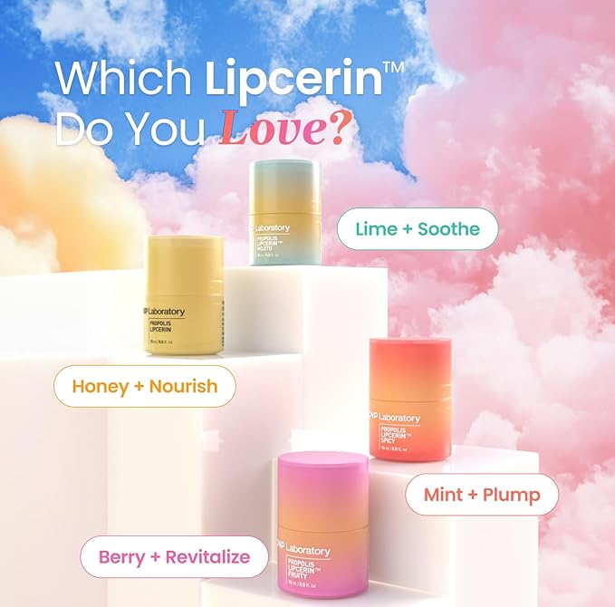 CNP Honey Lip Butter - Propolis Lipcerin™ 03 Lime, Hydrating Overnight Manuka Lip Balm & Mask, 12hrs Long-lasting Moisture, Gifts for Women, Korean Skin Care, 0.5 fl.oz.