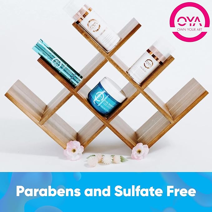 OYA REFLECT Hair Shine Serum - 50ml (1.7 Fl Oz.) - Hair Serum for Frizzy and Damaged Hair - Lightweight Hair Tamer with UV Filters - Smooth Style Serum for Curly, Dry, Damaged, or Color Treated Hair