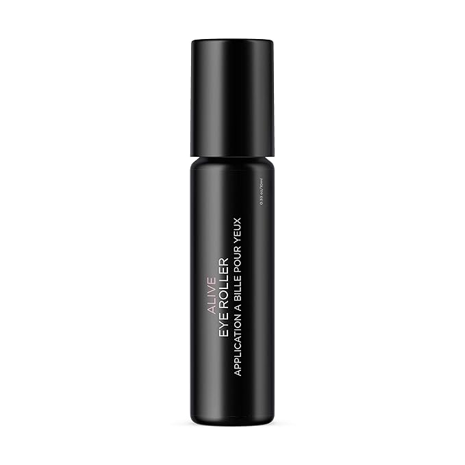 Eye Roller Serum for Men & Men's Collagen Eye Cream | Depuffing Eye Roller Ball for Dark Circles & Puffiness | Collagen & Caffeine Eye Cream with Hyaluronic Acid- Eye Skincare Kit- 2 Count