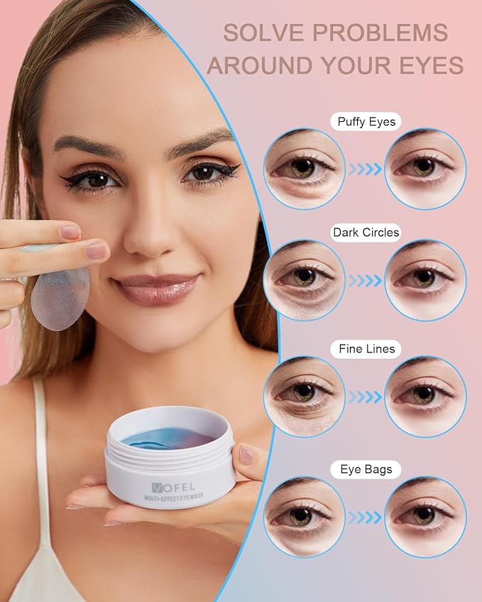 Hyaluronic Acid Serum for Face Eye Patches for Wrinkles