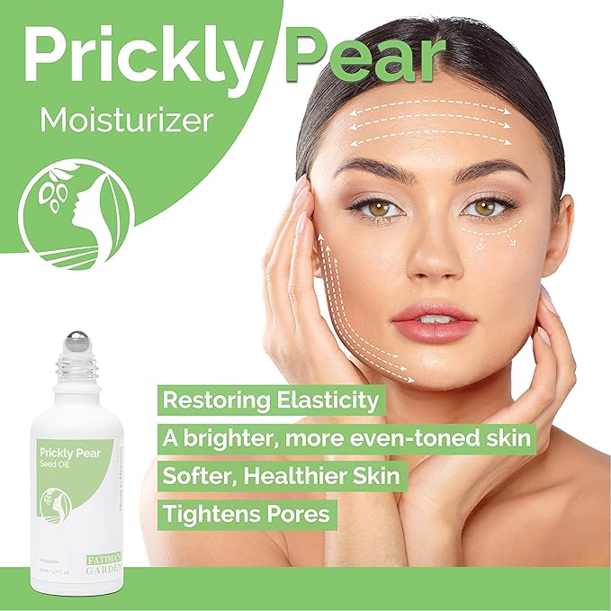 Fatima's Garden Prickly Pear Seed Oil - Organic Anti-Aging Serum, 50ml