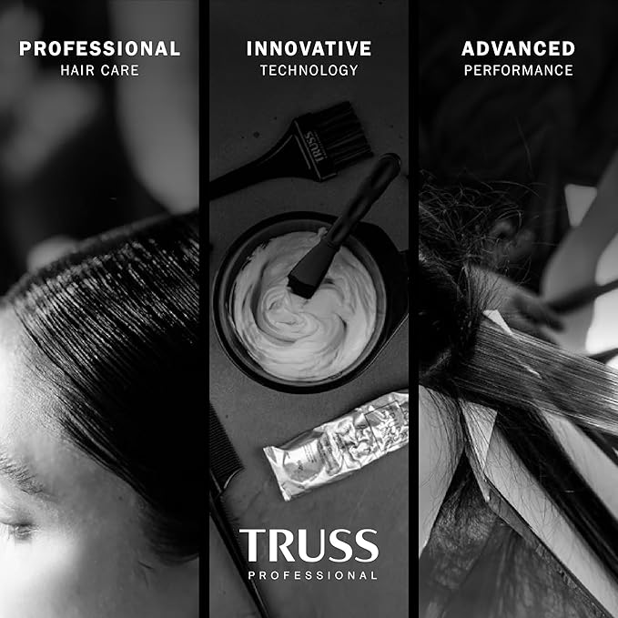 TRUSS Purple Hair Mask & Blonde Toner - Deep Conditioning Hair Treatment for Blonde, Bleached or Gray Strands - Neutralizes Orange & Yellow Tones - Restores Strength, Elasticity & Shine (6.35 oz)