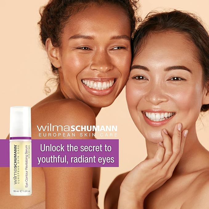 Collagen Moisturizing Serum + Eye Contour Serum Bundle, Reduces Fine Lines and Wrinkles, Set Includes (2) 1OZ/30ML Bottles