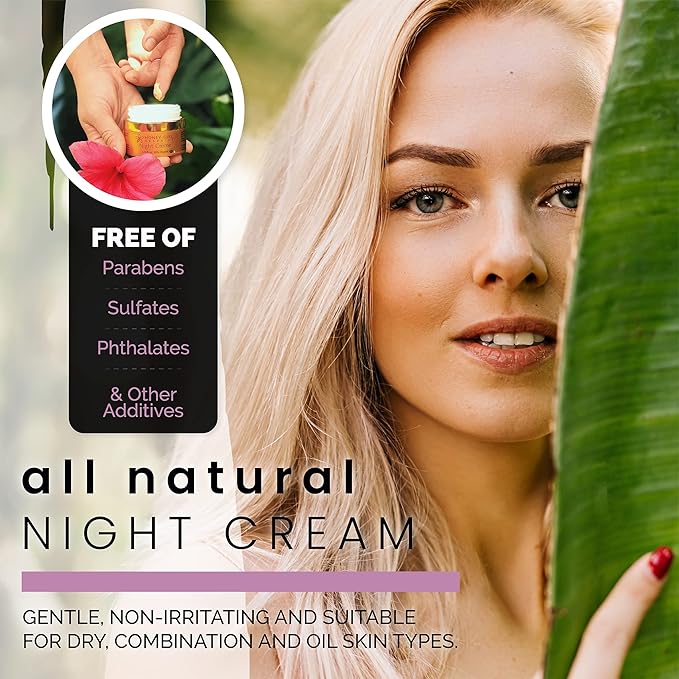 Honey Girl Organics Night Creme, 1.75 Fluid Ounce