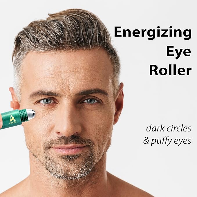 Combo Abera Saffron Serum For Melasma Treatment & Abera Eye Roller Serum With Mint For Dark Circles and Puffiness