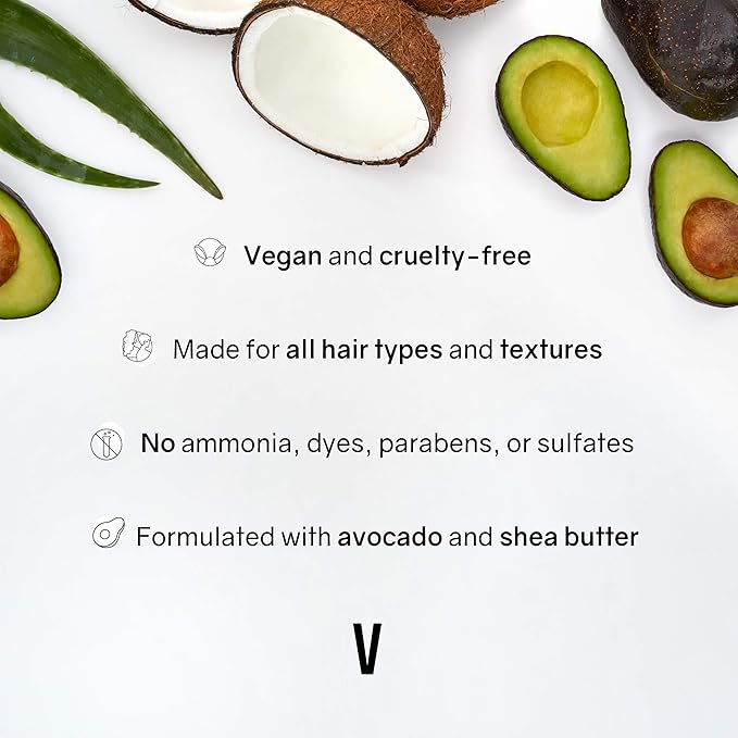 oVertone Haircare The Remedy Colorless Hydrating Mask with Shea Butter & Coconut Oil, Cruelty-Free, 8 oz