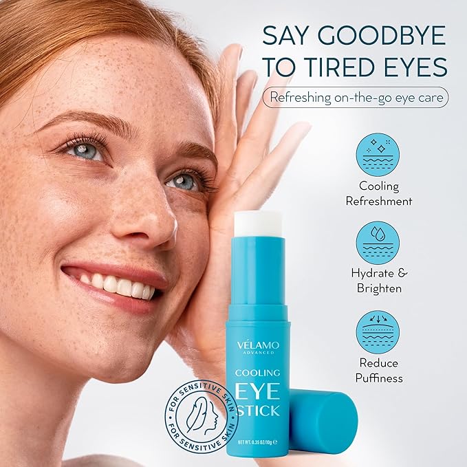 Retinol Eye Stick & Cooling Eye Balm Stick with Caffeine