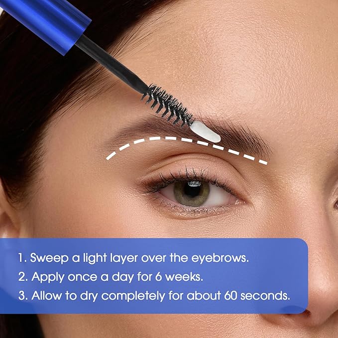 Eyebrow Growth Serum Plant Extracts Brows Growth Serum for Women Regrowth Eyebrow Hair Growth Thicker, Longer, Fuller -5ml