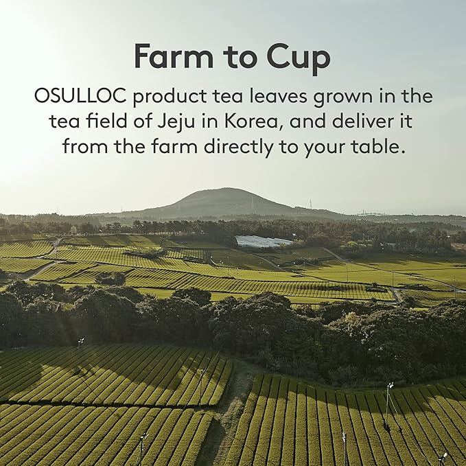 Osulloc Wedding Green Tea (Floral & Sweet Muscat Scent) | Korean Premium Blended Tea Bag | Sweet Fruit Tea | 20 Count Tea Bags, 1.06oz