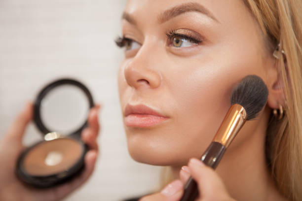 Cream highlighter stick for radiant skin