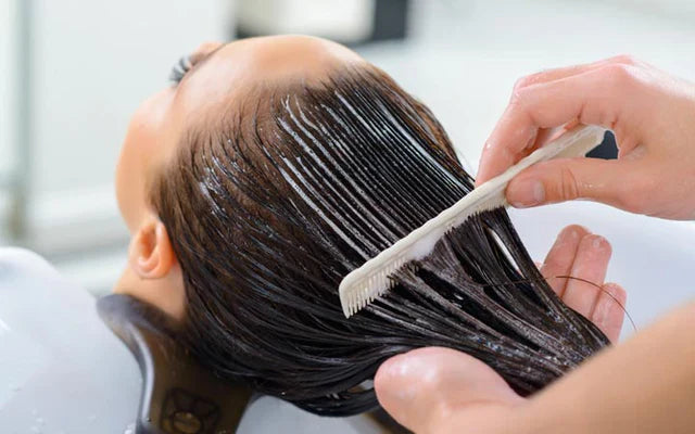 Deep conditioning hair mask for damaged hair by #3
