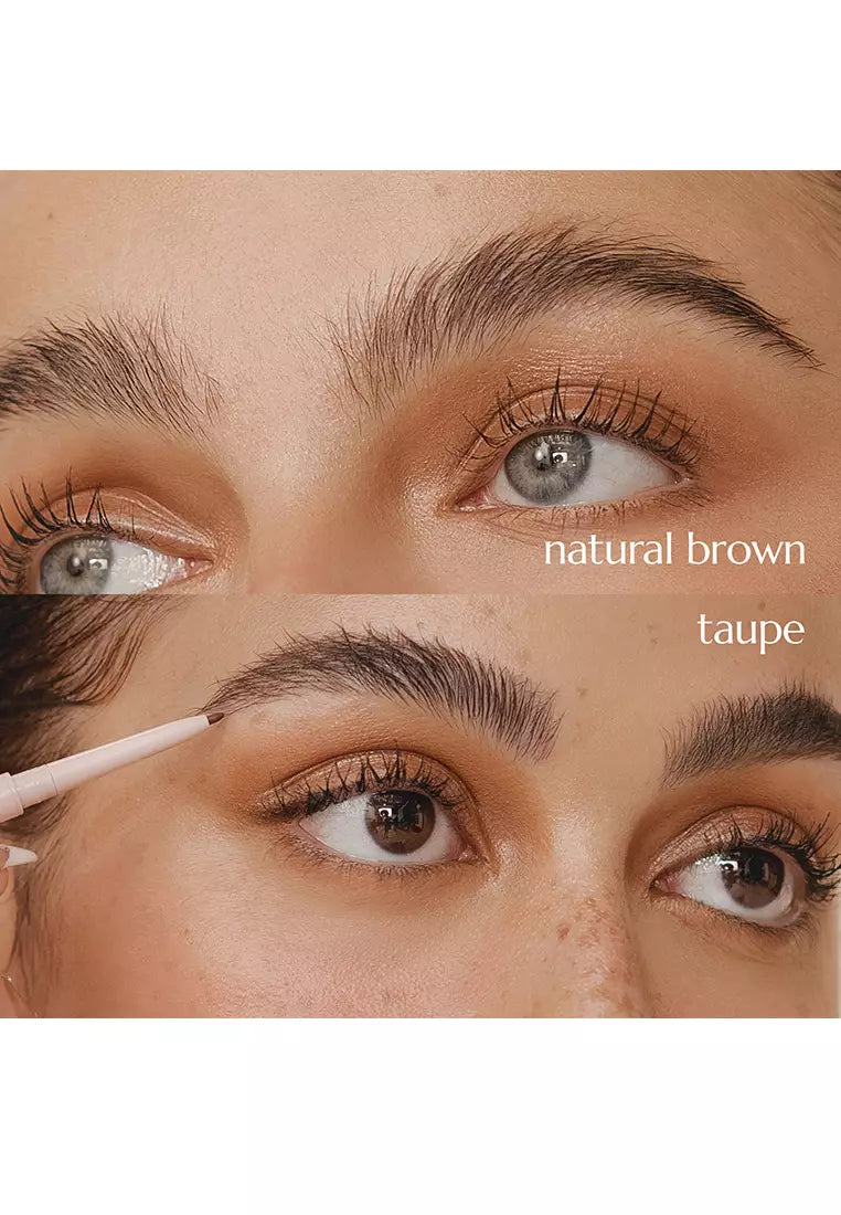 Eyebrow pencil for defining natural brows