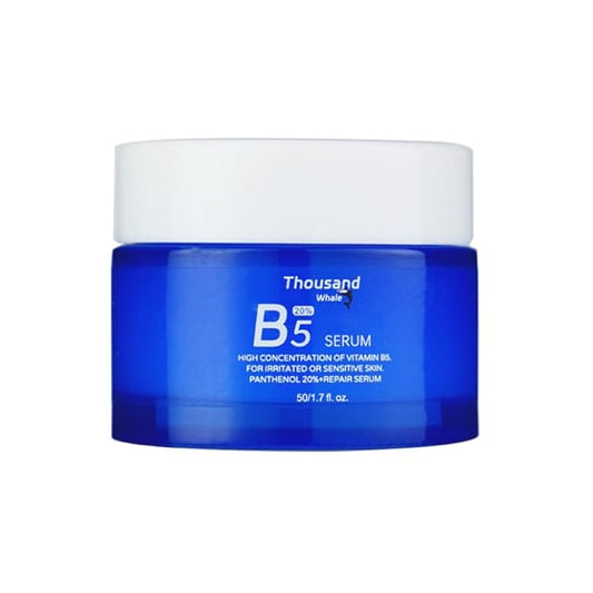 Thousand Whale B5 repair serum ，high concentration of vitamin B5.For irritated or sensitive skin.panthenol 20%+repair serum