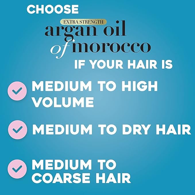 OGX Extra Strength Hydrate Repair + Argan Oil of Morocco Hair Mask Deep Moisturizing Conditioning Treatment, Citrus, 6 Ounce