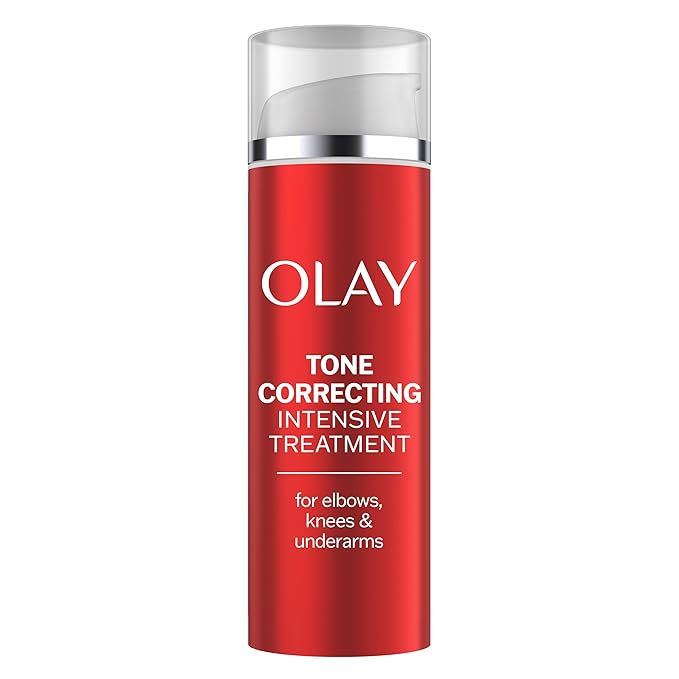 Olay Treatment Cream Intensive Tone Correcting for Elbows Knees & Underarms with Niacinamide, Vitamin B3 Complex, Deeply Hydrates, Evened Skin Tone, 1.7 fl oz