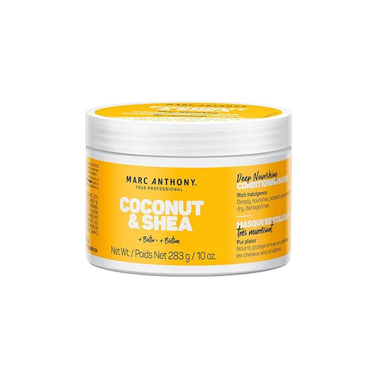 Marc Anthony Coconut & Shea Deep Nourishing Conditioning Mask, For dry damaged and frizzy hair, 295 mL