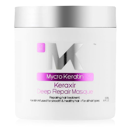 Keraxir Bonding Repair Hair Treatment - Hair Mask for Damaged Dry Hair, Deep Conditioner for All Hair Types (16.9 oz)