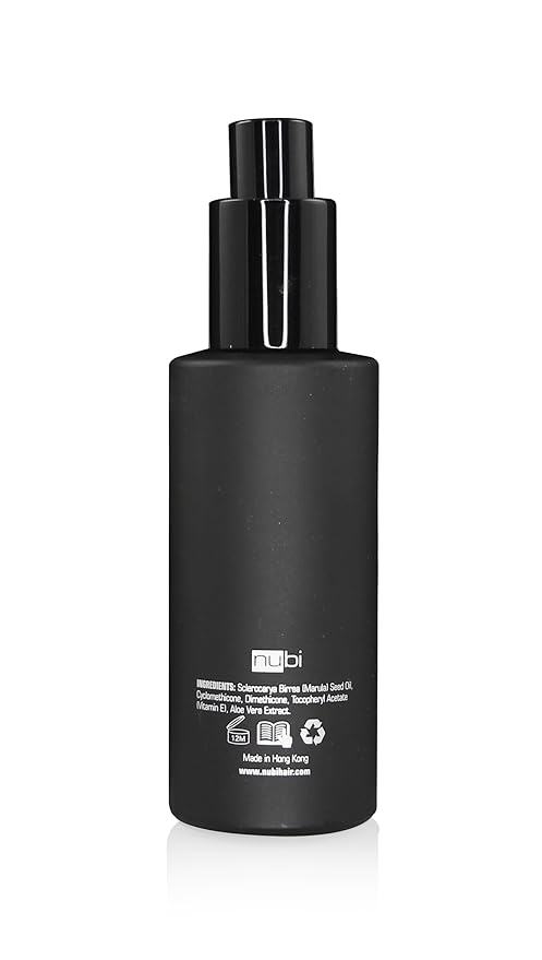 Silky Smooth Hair Serum for All Hair Types, Contains Marula Oil, Aloe Vera and Vitamin E, Non-Greasy Formula, Boosts Shine and Promotes Hair Growth, 2 Fl. Oz. / 60 Ml. (3 Pack)