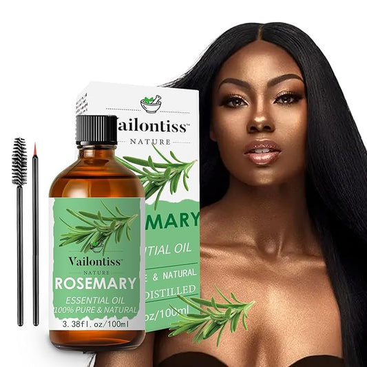 Rosemary Oil, Scalp & Hair Strengthening Oil, Rosemary Oil for Hair Growth, Dandruff Removal and Hair Strengthening for All Hair Types(Rosemary Oil, 100ml)