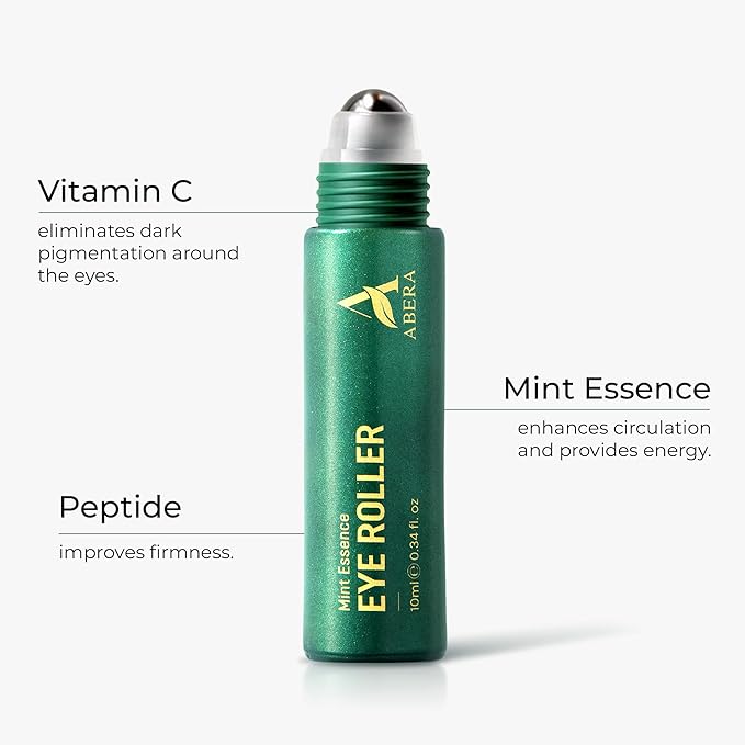 Combo exclusively for men Abera Eye Roller Serum With Mint Essence - Abera Armpit Roller