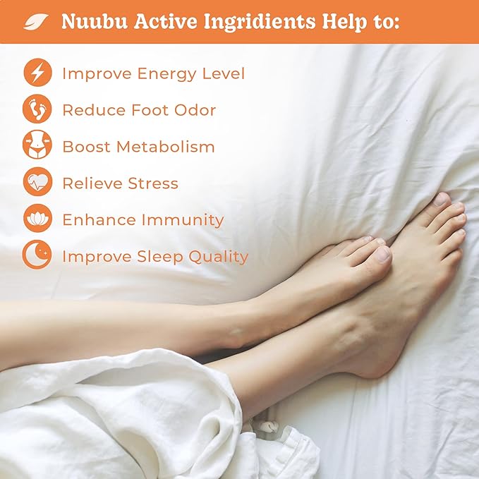 | Ginger Deep Cleansing Foot Pads for Better Sleep & Foot Care | Premium Japanese Organic Foot Pads with Ginger Powder (10 Pc)
