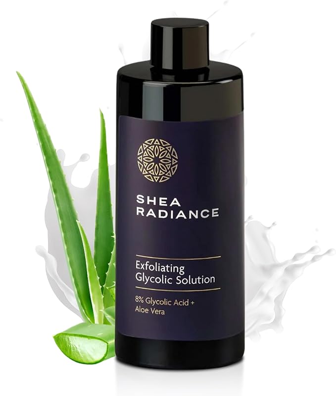 Glycolic Acid Toner Ordinary Glycolic Solution for Face Hydrating and Skin Toner for Women Face with AHA, Aloe Vera, Extract Facial Toner for Brightening, Acne, Exfoliation, and Skin Care 6.4 oz
