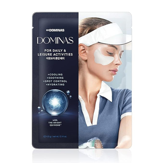 Outdoor Tone-Up Patch (4 g/0.14 oz*4 ea) - Patches/Golf Patches for Leisure Activities by LG Beauty. CoQ10, Tranexamic Acid, Niacinamide & Hyaluronic Acid