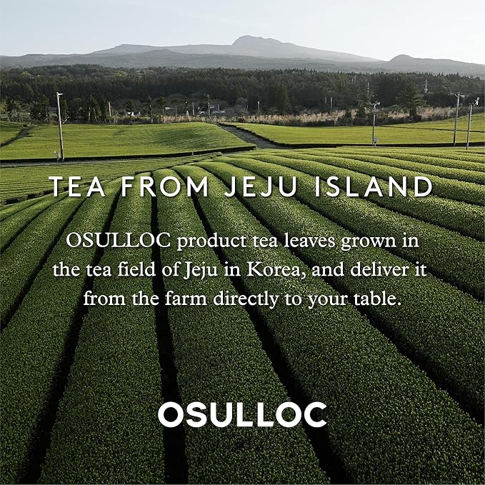 OSULLOC Tropical Black Tea (Tropical Mango & Peach Flavor), Fruit tea Blend, Premium Teabags from Jeju Island, 20 count, 1.06 oz, 30g